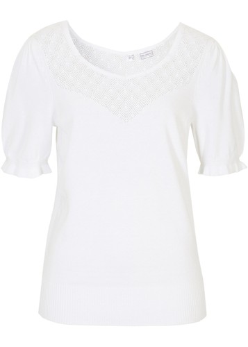 Sommerlicher pullover mit - sommerlicher,