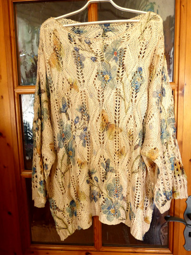 Sommer strickpulli 4xl - gr., /