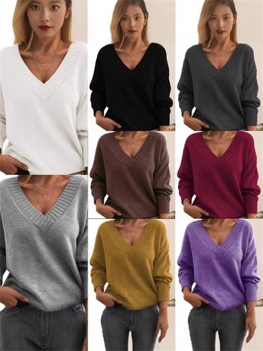 Damen pullover strickpullover - pullover,