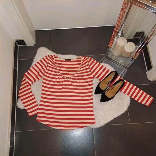 Neu sweatpulli gestreift 40 - sweatpulli,