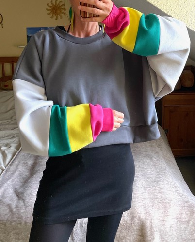 Colorblock pullover pulli - pullover,
