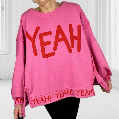 Damen mega oversize sweatshirt - damen,