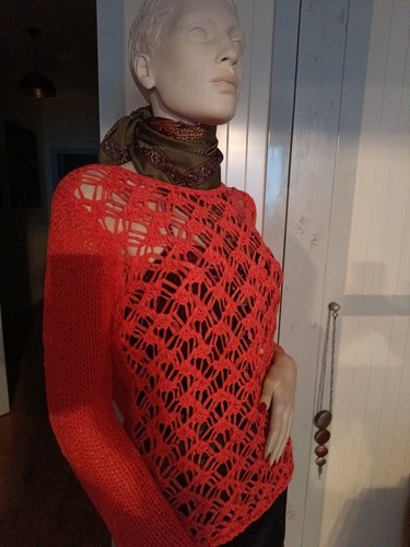 Pullover pulli sommer gelocht - pulli,