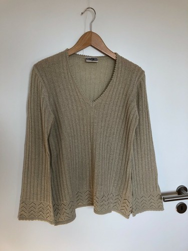 Sommerpulli cin beige - sommerpulli,