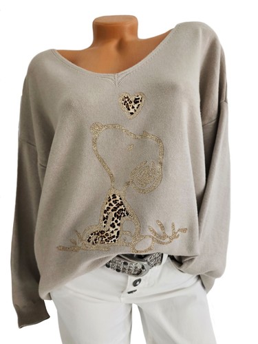 Damen pullover srick pulli - 🧡damen,