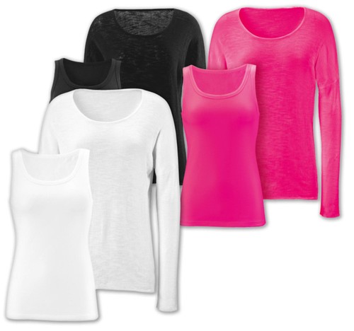 Damen pullover mit top - mit,